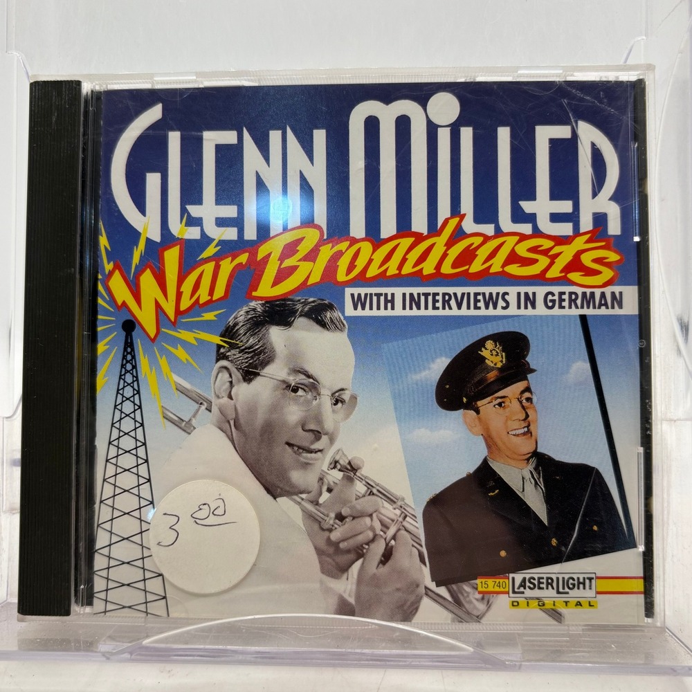 Glenn Miller War Broadcasts With Interviews In German CD Laserlight 15 740 1991